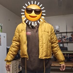 Yellow Puffer Jacket